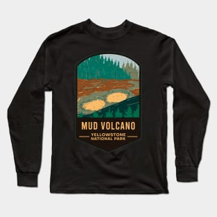 Mud Volcano Yellowstone National Park Long Sleeve T-Shirt